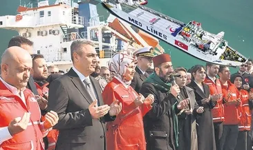 İyilik gemisi Gazze yolunda