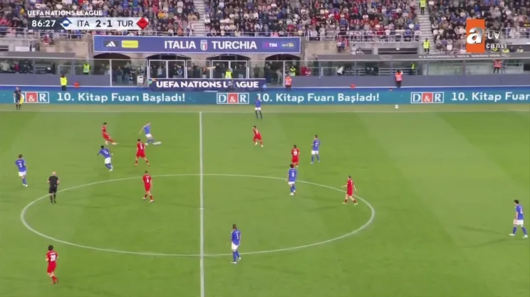 GOL İZLE | İtalya 3-1 Türkiye (Pio Esposito)