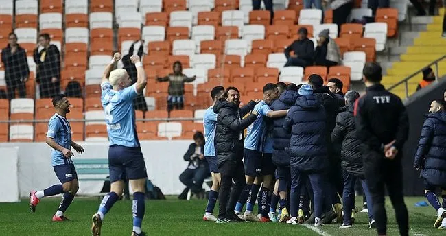 Adana Demirspor 3 puanı 3 golle aldı! Ankaragücü'ne ağır mağlubiyet...