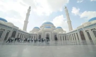 Orta Asya’nın en büyük camisi açıldı