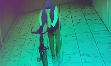 Mardin’de bisiklet hırsızlığı kamerada