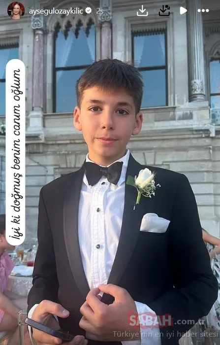 Kızılcık Şerbeti’nin Ömer’i Barış Kılıç’ın yakışıklı oğlu yeni yaşını kutluyor! İyi ki doğmuş canım oğlum