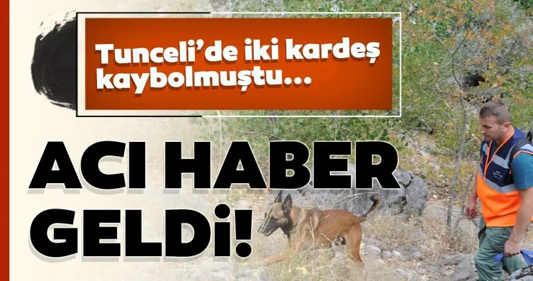 Son dakika: Tunceli’de kaybolan kardeşlerden Bozkurt Aydemir ölü bulundu!