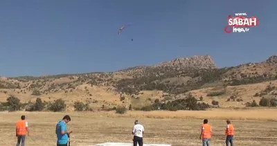 Çatışmalarla anılan Namaz Dağı’nda yamaç paraşütü Türkiye finali keyfi | Video