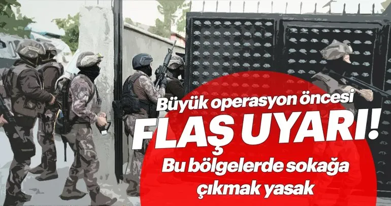 Bitlis’te büyük operasyon öncesi flaş duyuru!
