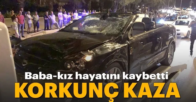 İzmir’de trafik kazası baba ile kızını hayattan kopardı: 2 ölü, 1 yaralı