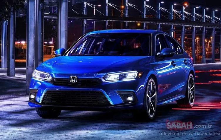 2022 Honda Civic Sedan tanıtıldı! İşte yeni Honda Civic yeni tasarımıyla karşınızda