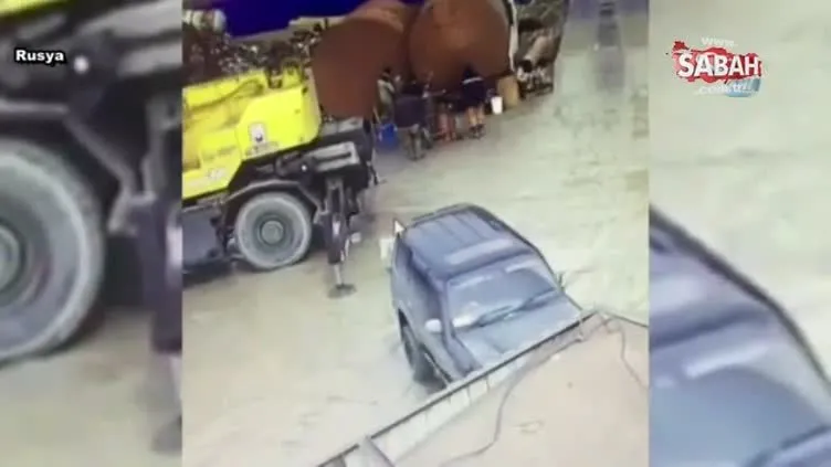 Boş yakıt deposu böyle patladı: 1 ölü, 2 yaralı!