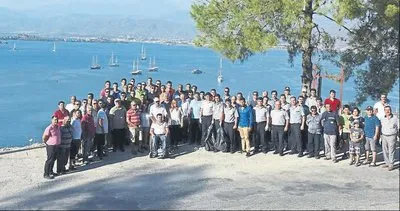 Gençlerden çevre temizliği