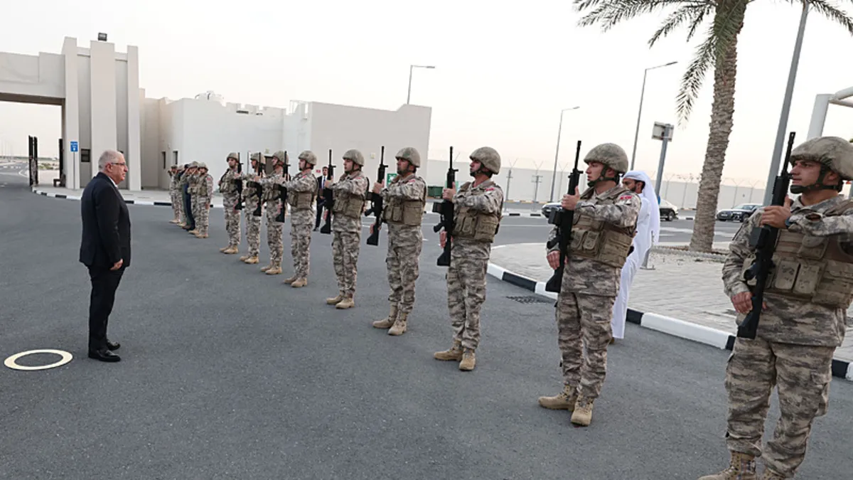 Bakan Güler: Bölgede kalıcı barışı temenni ediyoruz Bakan Güler: Bölgede kalıcı barışı temenni ediyoruz