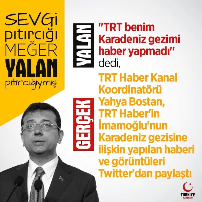 CHP adayı Ekrem İmamoğlu'nun yalanları Twitter'da gündem oldu