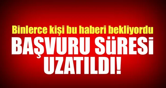 Son Dakika Dolu Magdurlari Dikkat Basvuru Suresi Uzatildi Son Dakika Haberler