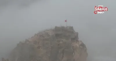 Sisin etkili olduğu Kapadokya böyle görüntülendi | Video