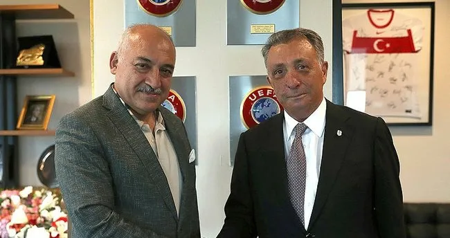 Ahmet Nur Çebi'den TFF Başkanı Büyükekşi'ye ziyaret