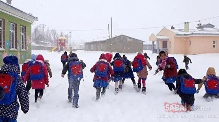 Erzincan ve Ardahan’da yarın okullar tatil mi, okul var mı? 14 Ocak Cuma Erzincan ve Ardahan Valiliği kar tatili açıklaması