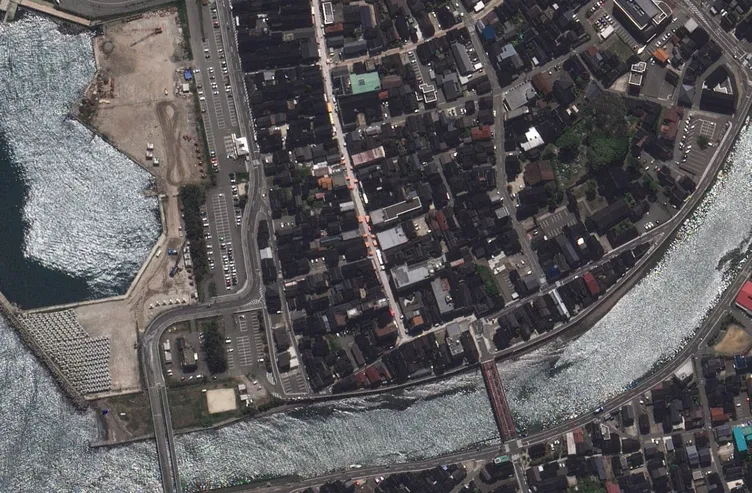 Japonya deprem felaketinde son durum! Uydu görüntüleri ortaya çıktı…