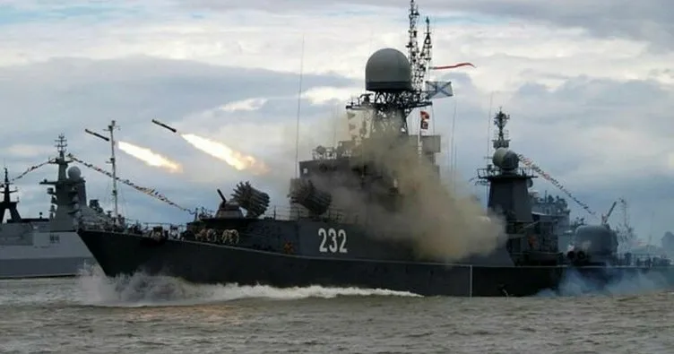 Rus donanmasından Karadeniz’de füzeli tatbikat