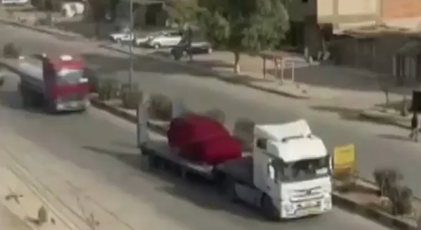 ABD'den terör örgütü PKK/YPG'ye yine destek! 80 tırlık konvoy böyle görüntülendi