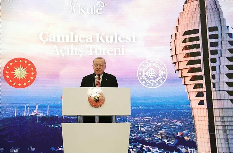 Avrupa'nın en yükseği İstanbul'un yeni simgesi Çamlıca Kulesi açıldı
