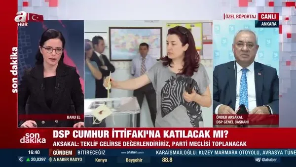 SON DAKİKA: DSP Genel Başkanı Önder Aksakal'dan flaş çıkış: 
