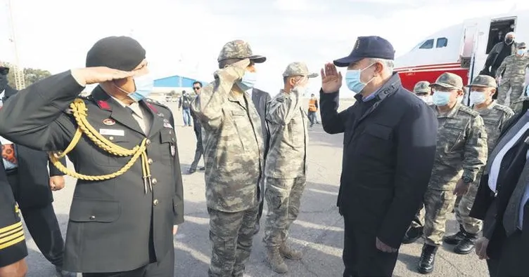 Bakan Akar, Libya’da