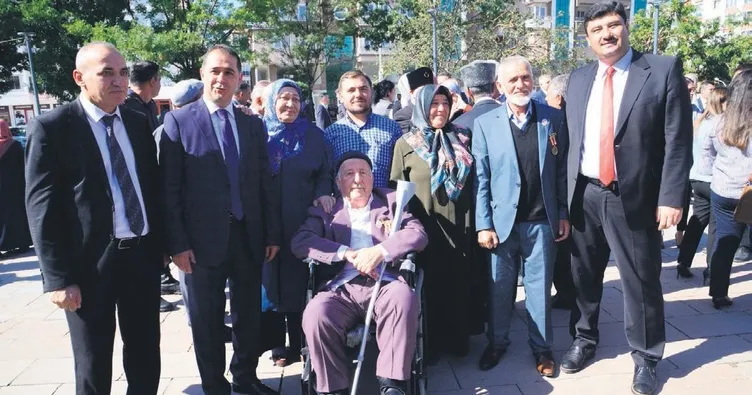 Başkentte gaziler unutulmadı