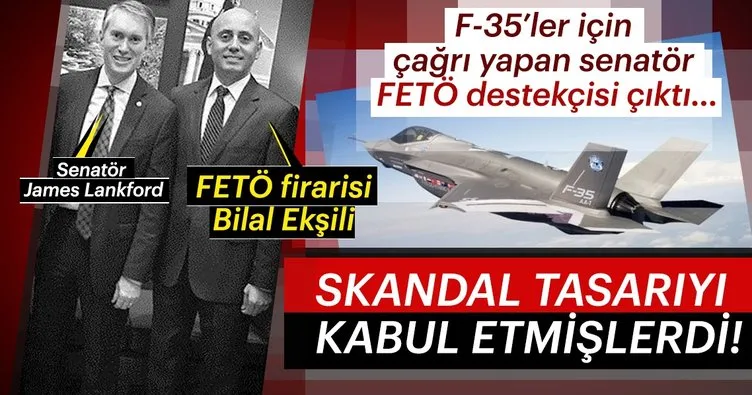 FETÖ destekli senatörlerin F-35’ler için algı çalışması yaptı!