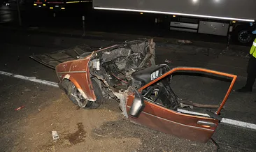 Manisa’da kan donduran kaza! Otomobil ikiye bölündü: 5 ölü, 6 yaralı