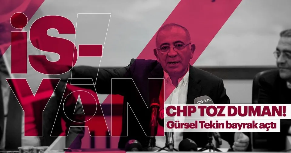 Chp Toz Duman Gursel Tekin De Bayrak Acti Son Dakika Haberler