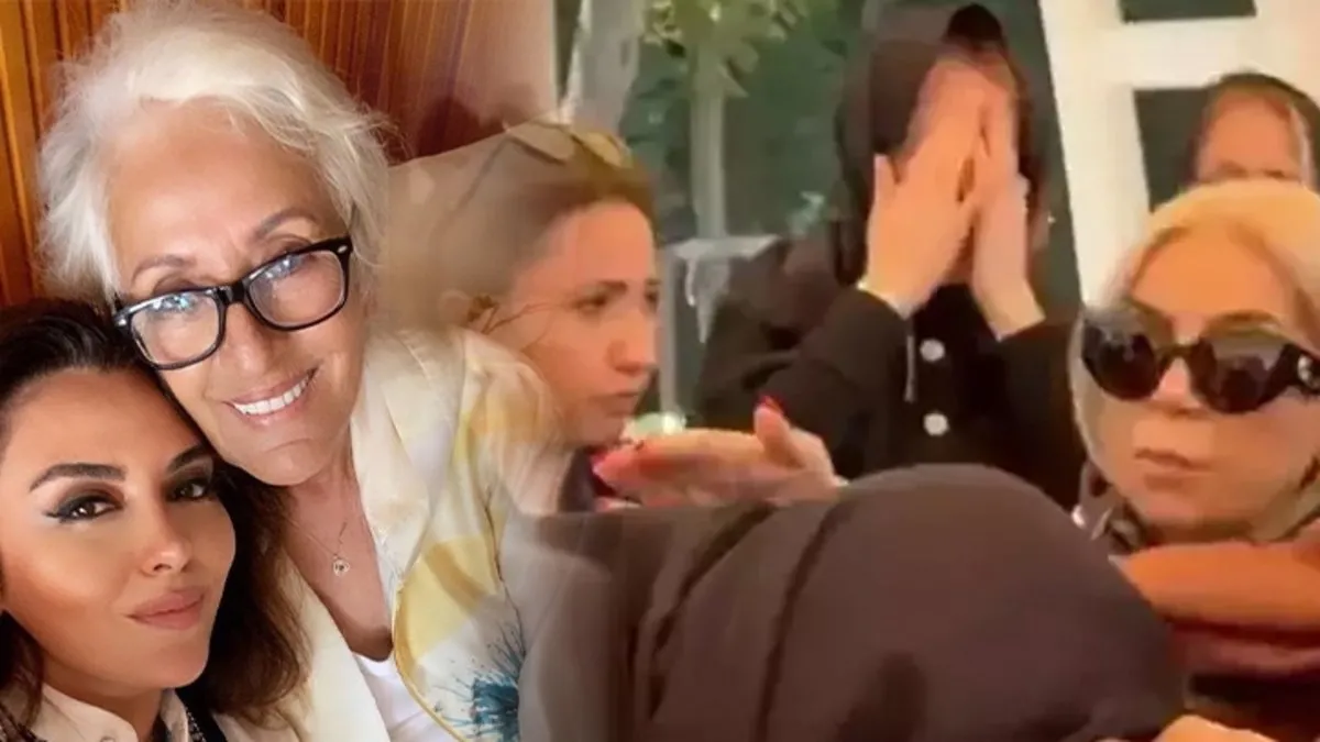 Tabutu başında hıçkırıklara boğuldu... Aslı Hünel ve Saruhan Ünel annelerini son yolculuğuna uğurladı! Cenazede baygınlık geçirdi