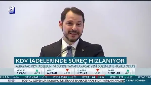 Bakan Berat Albayrak'tan flaş KDV açıklaması!