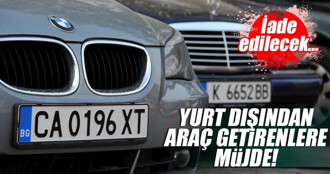 ikinci el ithal araclara af geldi