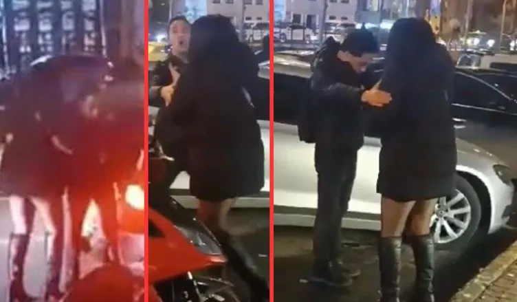 İstanbul’un göbeğinde taciz: Genç kadını o halde görenler yanına koştu!