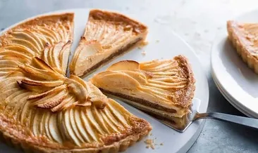 Hamuru gevrek kendisi lezzetli: Elmalı turta tarifi