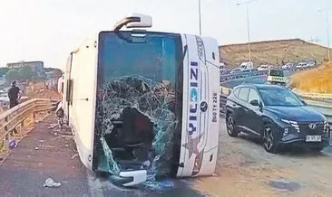 Otobüs kaptanı suçu asfalta attı #bolu