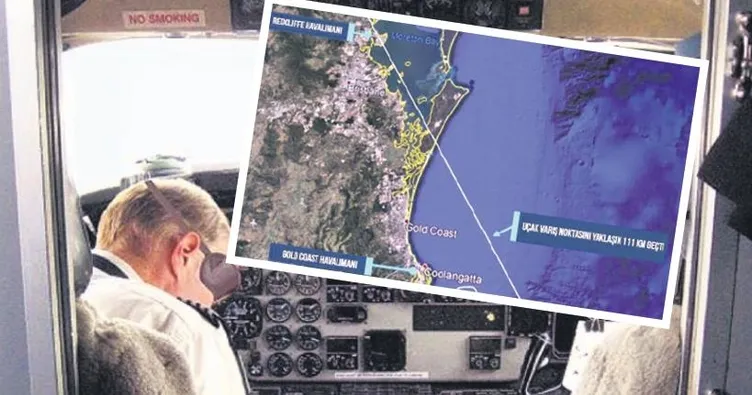 Pilot 40 dakika boyunca uyudu