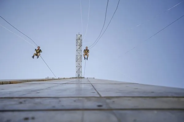 'Dağların kartalları'nın nefes kesen eğitimi