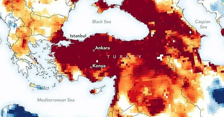 NASA’dan Türkiye’ye kuraklık uyarısı