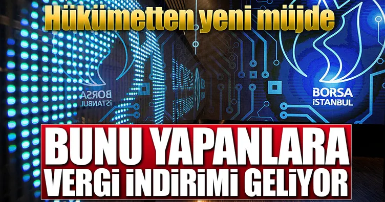 Halka açılana rekor vergi indirimi