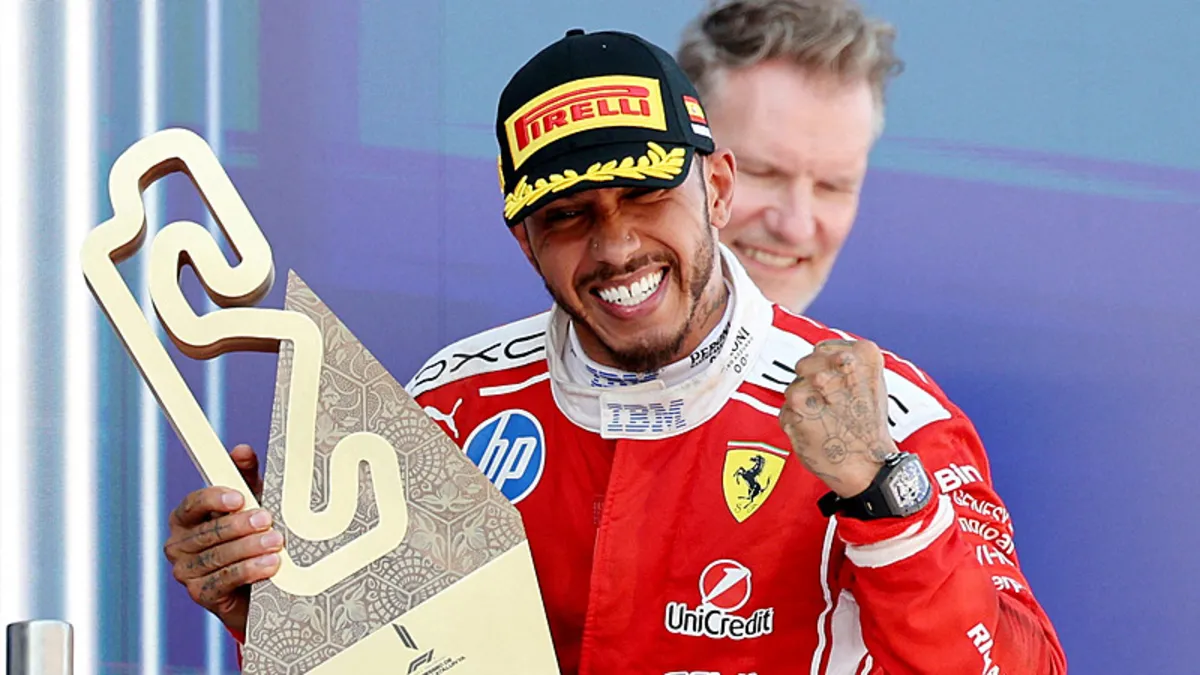 Lewis Hamilton, Barselona-Katalonya Grand Prix'sinde birinci oldu.