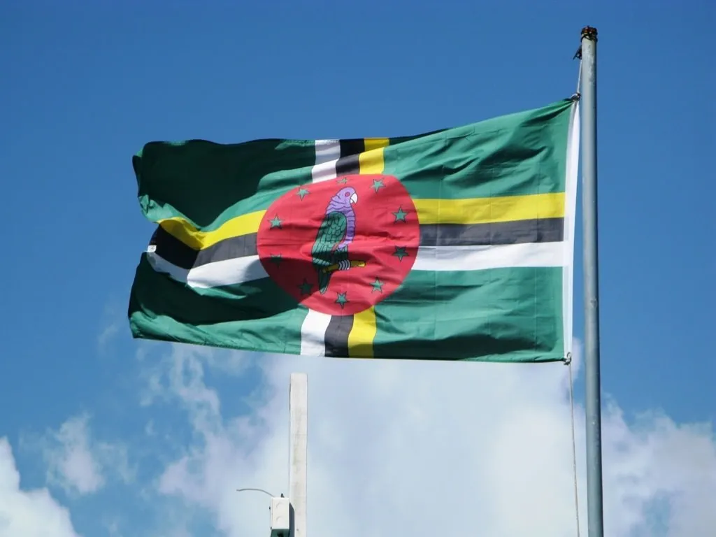 Как выглядит флаг dominica Как выглядит флаг dominica