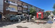 Sivas’da çıkan yangında 5 kişi dumandan etkilendi