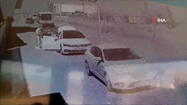 Tekirdağ'da motosikletin tankerle çarpıştığı kaza kamerada
