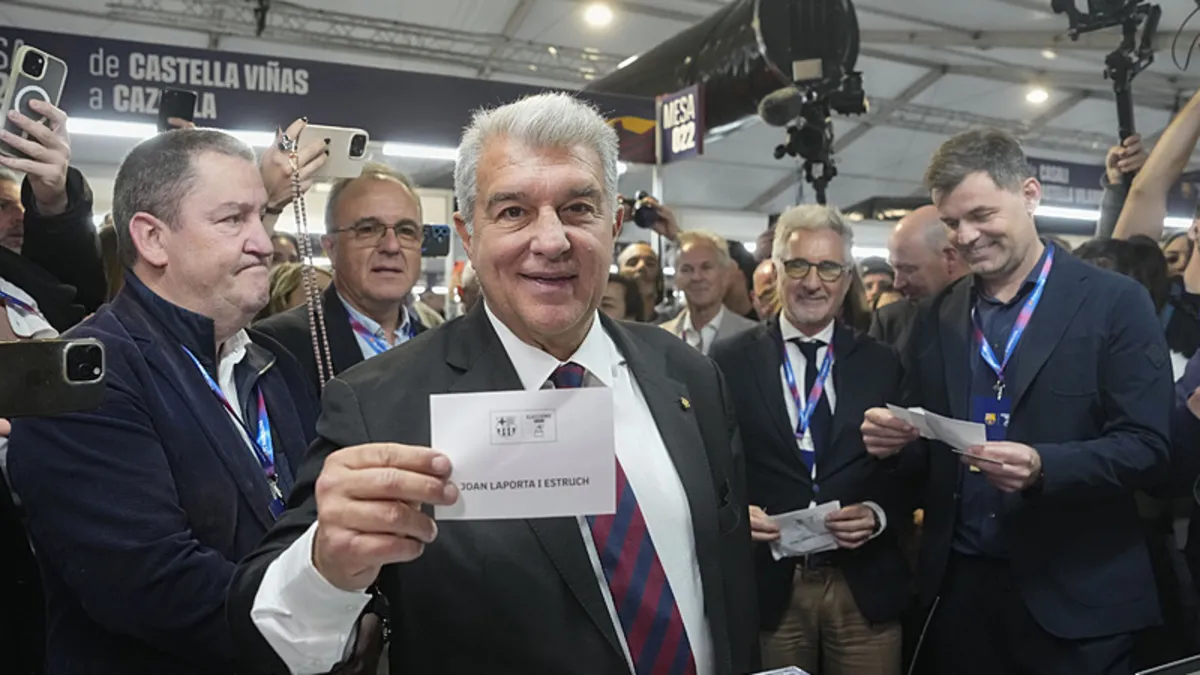 Barcelona’da Joan Laporta güven tazeledi! Barcelona’da Joan Laporta güven tazeledi!