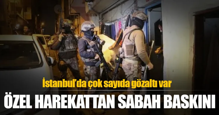 Kağıthane’de uyuşturucu operasyonu