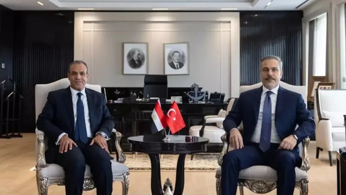 Bakan Fidan Mısırlı mevkidaşı ile telefonda görüştü! Bakan Fidan Mısırlı mevkidaşı ile telefonda görüştü!