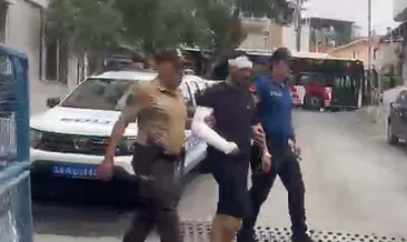 Firari hükümlü yakalanacağını anlayınca atladı! #izmir