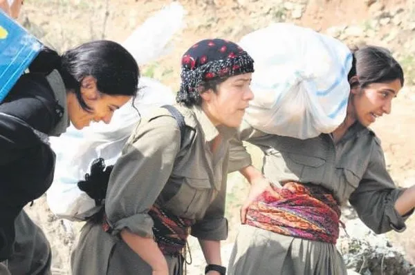 PKK'nın Irak'taki varlığı...