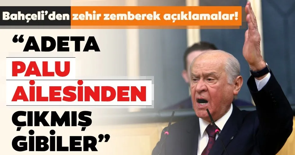 Mhp Lideri Bahceli Den Cok Konusulacak Palu Ailesi Benzetmesi Son Dakika Haberler