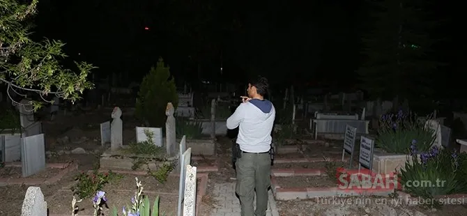 Mezarlıkta ağlayan esrarengiz kızın bulunduğu iddası ortalığı karıştırdı